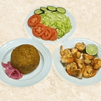 Best Grilled Shrimp Mofongo/Mofongo de Camarones a la Plancha in Passaic, NJ