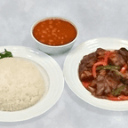 Best Stewed Pork w Riced and Beans/Cerdo Guisado con Arroz y Habichuelas in Passaic, NJ