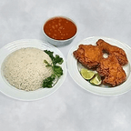 Best Fried Chicken w Rice and Beans/Pollo Frito con Arroz y Haabichuelas in Passaic, NJ