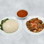 Best Pepper Steak W Rice And Beans/Bistec Encebollado Con Arroz Y Habichuelas in Passaic, NJ